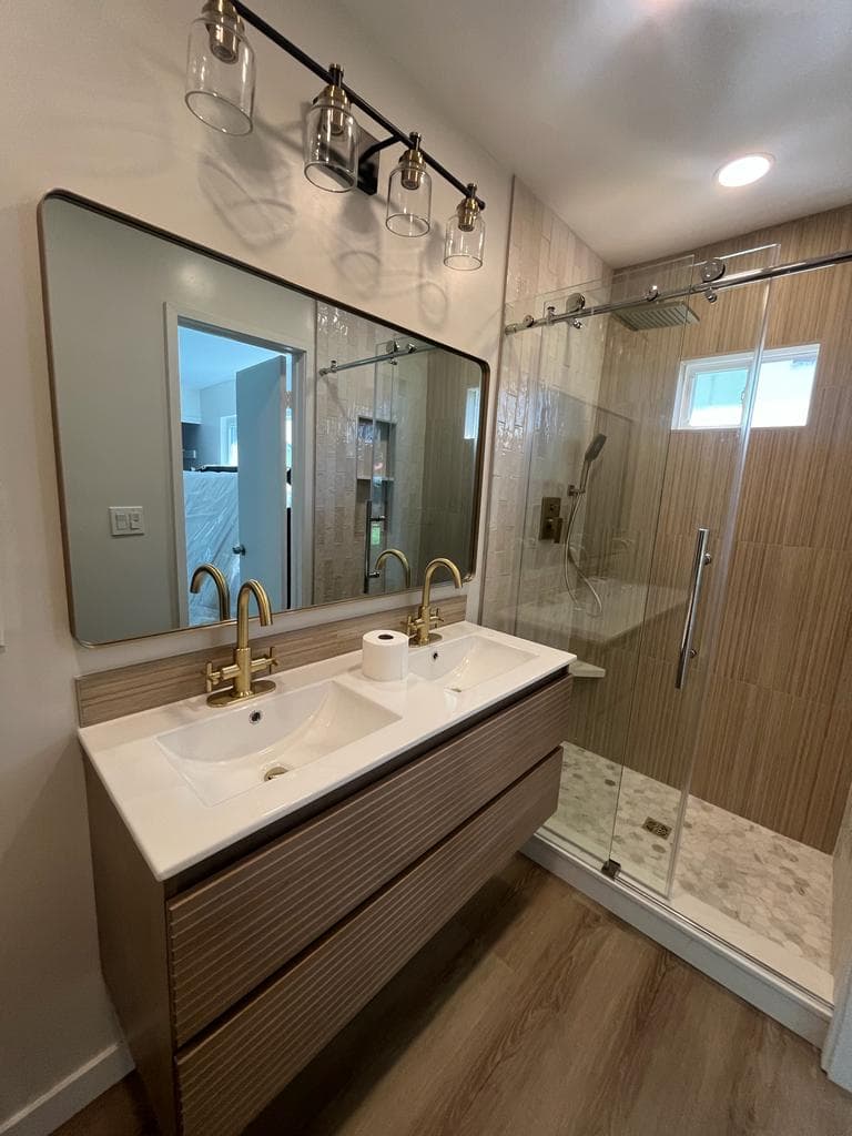 Bathroom Remodel Detail