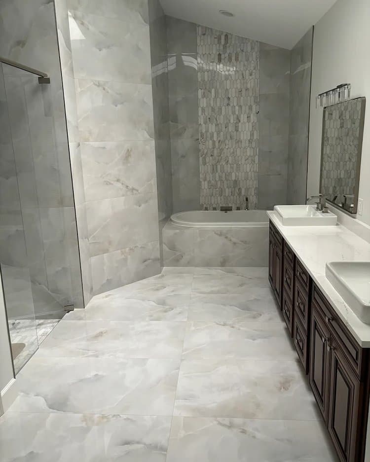 Bathroom Remodel Detail